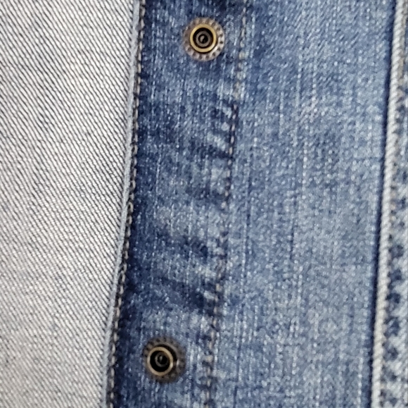 Gap Denim Blue Jacket Girls 8-9 Size Medium - Picture 10 of 10